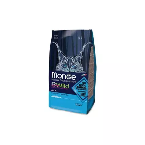 MONGE BWild Adult con Acciughe 1,50 kg. - 