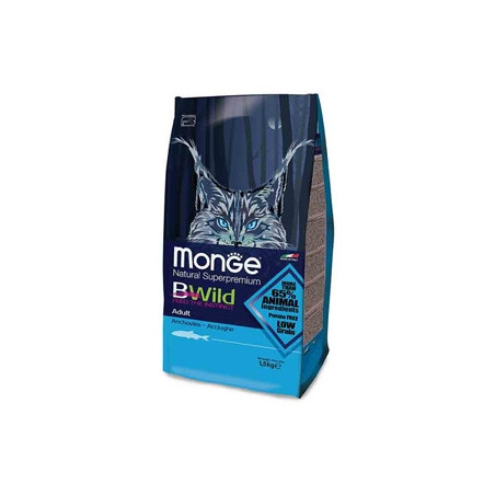 MONGE BWild Adult con Acciughe 1,50 kg. - 