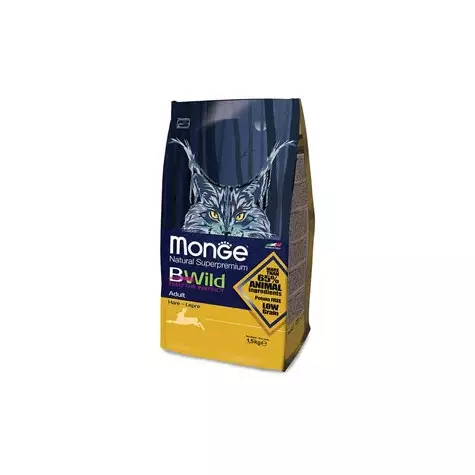 MONGE BWild Adult mit Hase 1,50 kg.