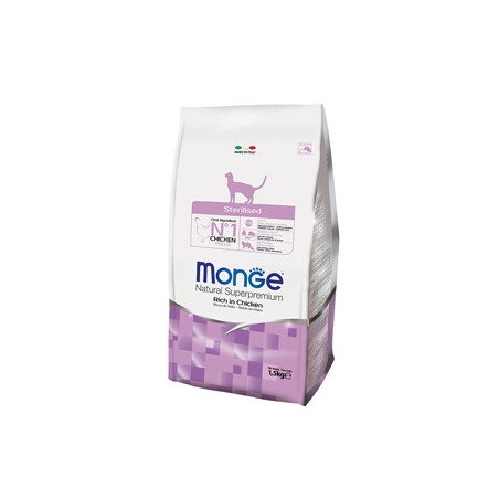 MONGE Natural Superpremium Sterilised Ricco di Pollo 400 gr. - 