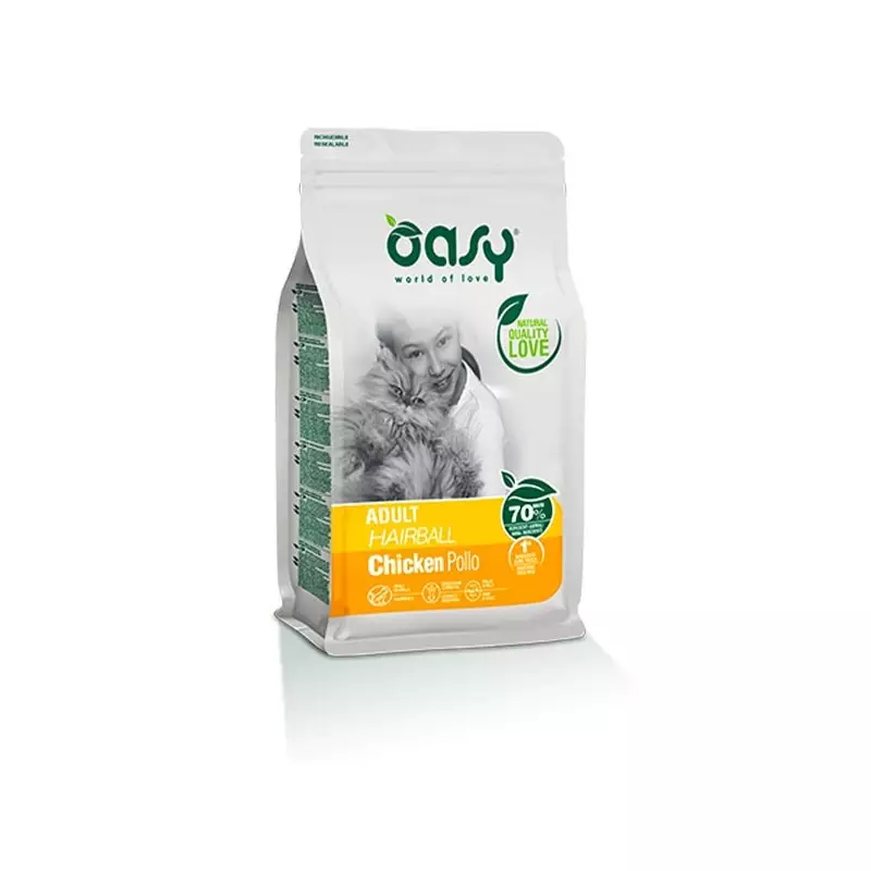OASY Dry Adult Hairball 1,50 kg. OASY Dry Adult Hairball 1,50 kg.