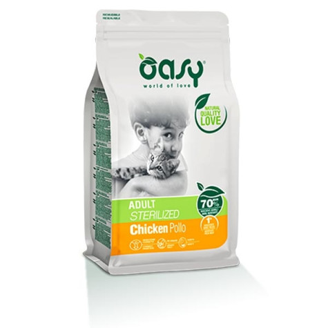 OASY Dry Adult Sterilized avec Poulet 1,5 kg.
