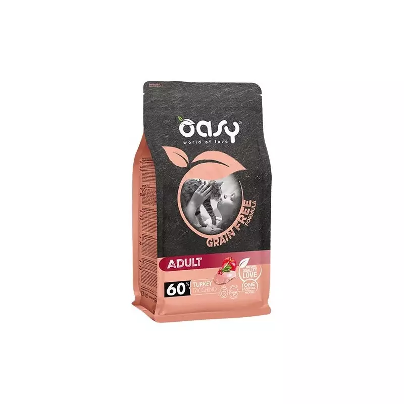 OASY Grain Free Adult mit Pute 7,50 kg. OASY Grain Free Adult mit Pute 7,50 kg.