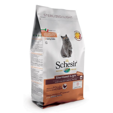 SCHESIR Dry Line Sterilized & Light con Pollo 400 gr. - 