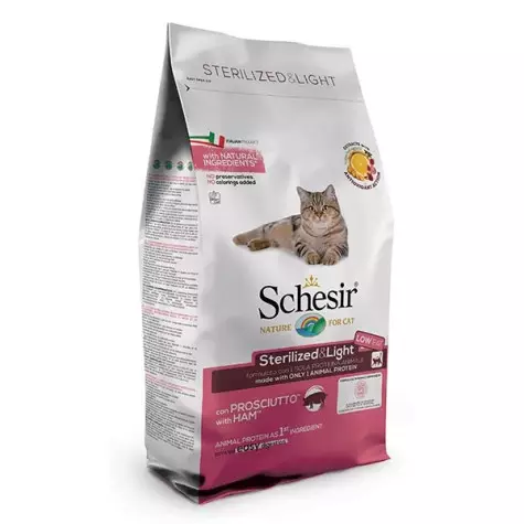 SCHESIR Sterilized & Light con Prosciutto 400 gr. - 