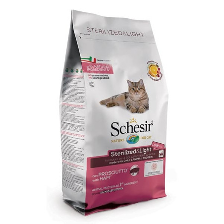 SCHESIR Sterilized & Light con Prosciutto 400 gr. - 