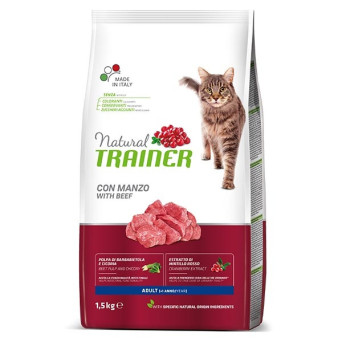 TRAINER Natural Adult with Beef 1,50 kg.