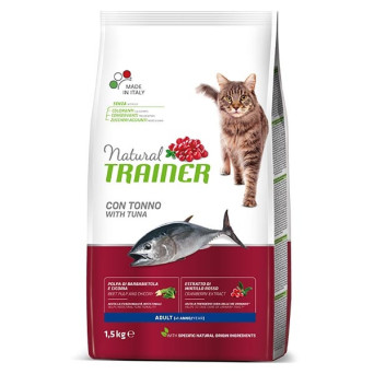 TRAINER Natural Gatto Adult con Tonno 1,5 kg - 