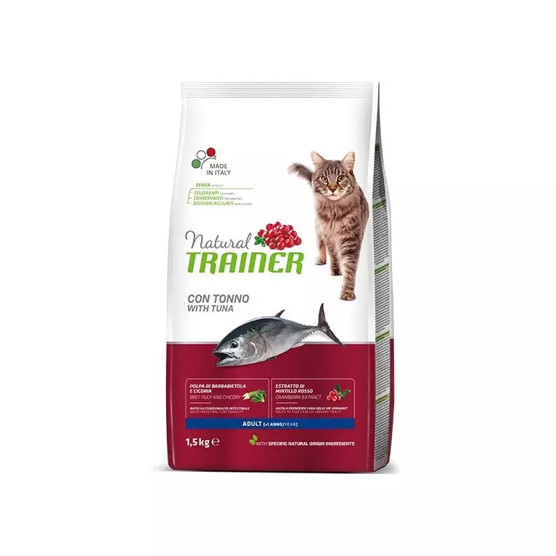 TRAINER Natural Adult mit Thunfisch 1,5 kg. cat TRAINER Natural Adult mit Thunfisch 1,5 kg. cat
