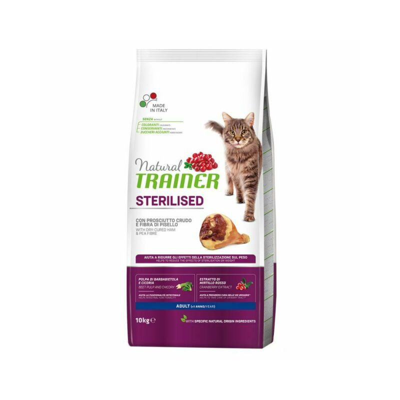 TRAINER Natural Sterilised jambon 300 g.