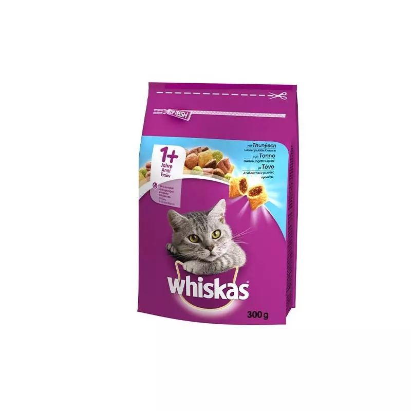 WHISKAS 1+ Croccantini con Tonno 1,40 kg.