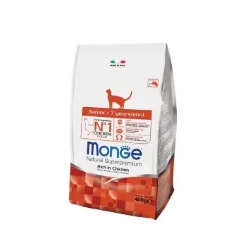 MONGE Natural Superpremium Senior Ricco di Pollo 400 gr. - 