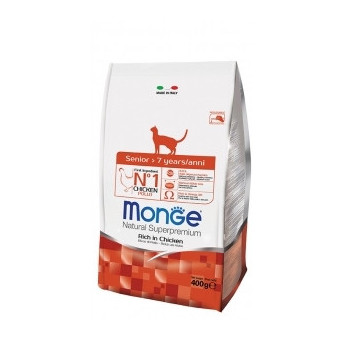 MONGE Natural Superpremium Senior Ricco di Pollo 400 gr. - 