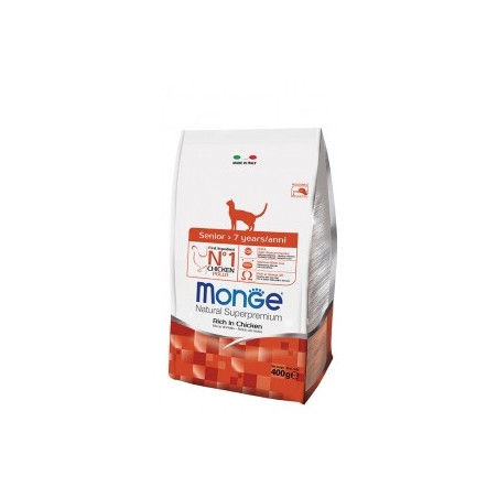 MONGE Natural Superpremium Senior Ricco di Pollo 400 gr. - 