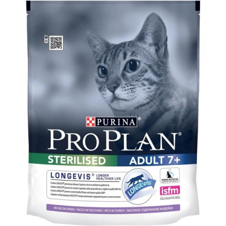 PURINA Pro Plan Sterilised 7+ con Tacchino 400 gr. - 