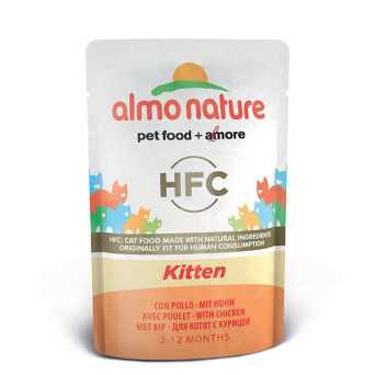 ALMO NATURE HFC Cuisine Kätzchen mit Huhn 55 gr.