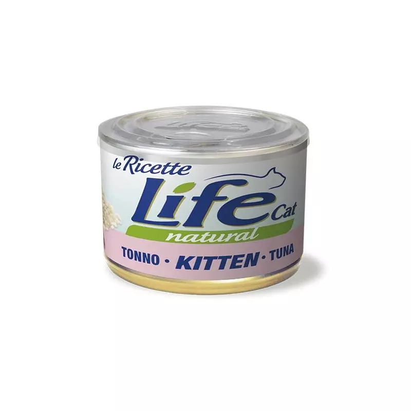 LIFE PET CARE Life Cat Recipes Kitten with Tuna 150 gr. LIFE PET CARE Life Cat Recipes Kitten with Tuna 150 gr.