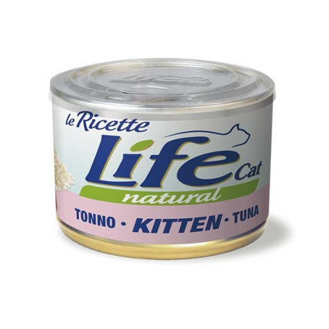 LIFE PET CARE Life Cat Le Ricette Kitten con Tonno 150 gr. - 