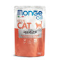 MONGE Grill Kitten Bocconcini in Jelly Riche en Saumon 85 g.