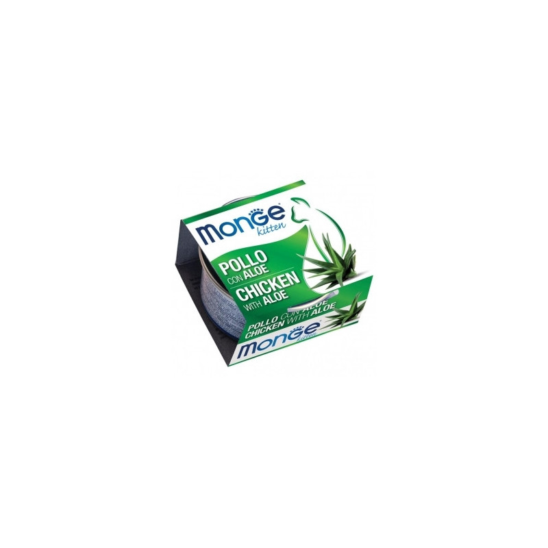 MONGE Natural Superpremium Fruits Kitten avec Poulet et Aloe 80 g. MONGE Natural Superpremium Fruits Kitten avec Poulet et Aloe 80 g.