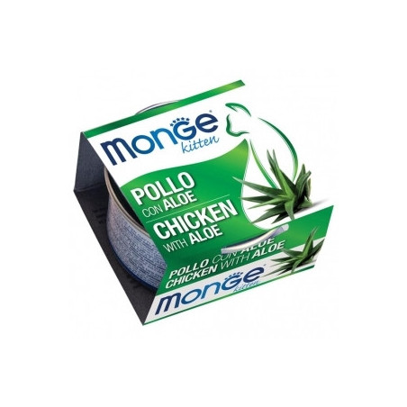 MONGE Natural Superpremium Fruits Kitten con Pollo e Aloe 80 gr. - 