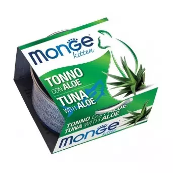 MONGE Natural Superpremium Fruits Kitten con Tonno e Aloe 80 gr. - 