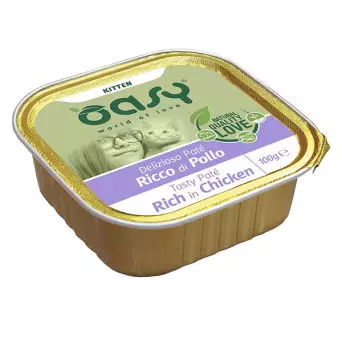 OASY Delicious Patè Rich in Chicken Kitten 100 gr.