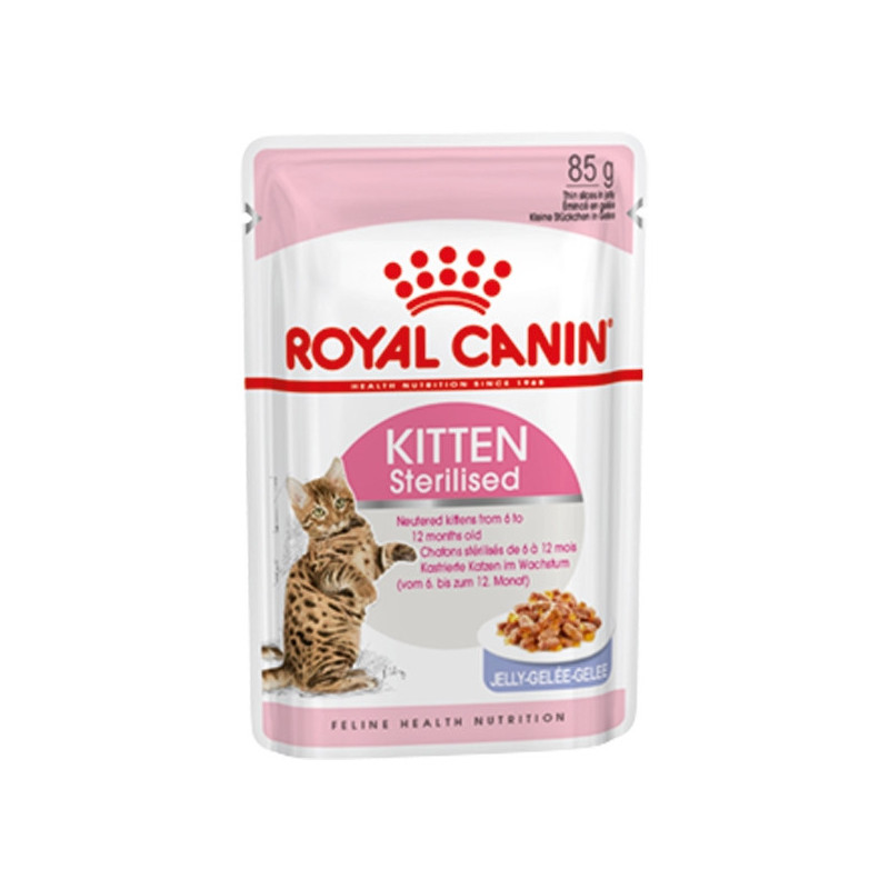 ROYAL CANIN Kitten Sterilised in Jelly 12 x 85 gr.