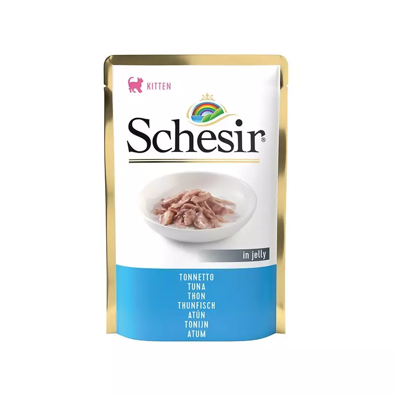 SCHESIR Fillets for Kittens Kitten in Jelly 85 gr.