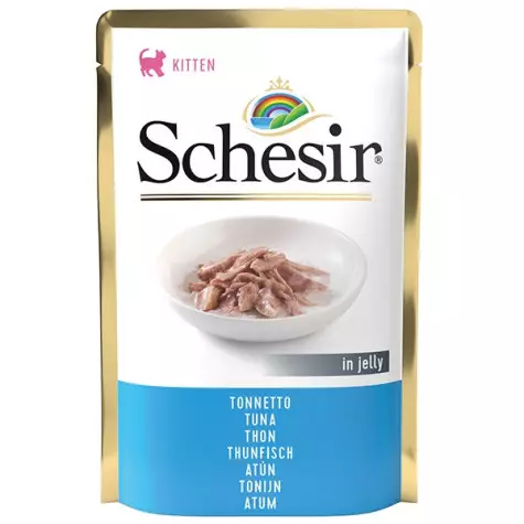 SCHESIR Fillets for Kittens Kitten in Jelly 85 gr.