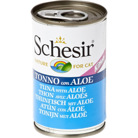 SCHESIR Kitten Tonnetto con Aloe in Gelatina 140 gr. - 