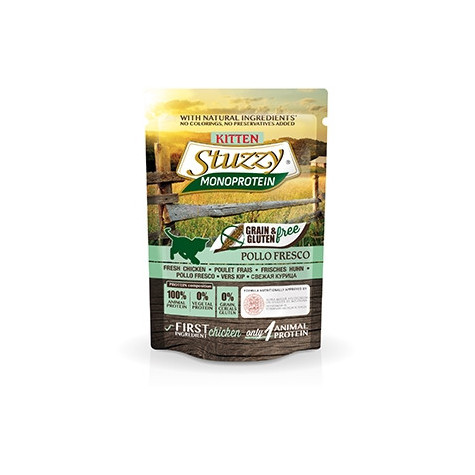 STUZZY CAT Monoprotein Grain & Gluten Free Kitten Pollo Fresco 85 gr. -