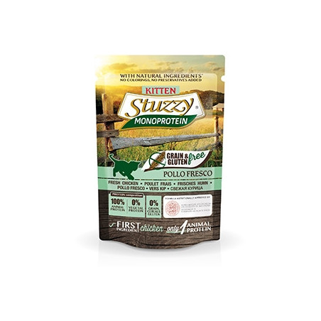 STUZZY CAT Monoprotein Grain & Gluten Free Kitten Pollo Fresco 85 gr. - 