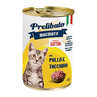 UNIPRO Prelibato Macinato Pollo e Tacchino per Gattini 400 gr. - 