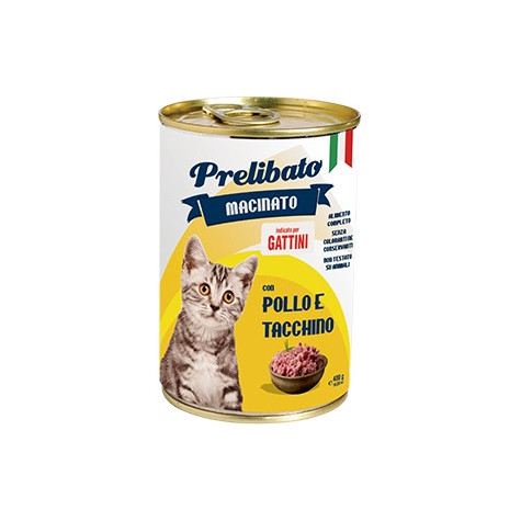 UNIPRO Delicious Ground Chicken and Turkey for Kittens 400 gr.