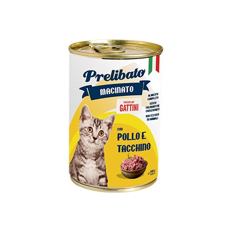 UNIPRO Prelibato Macinato Pollo e Tacchino per Gattini 400 gr. - 