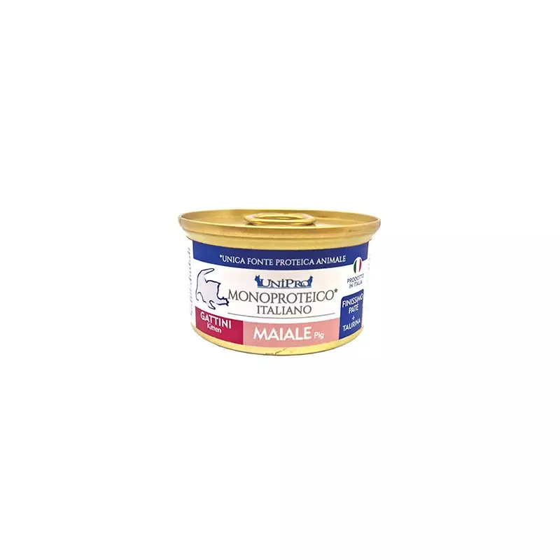 UNIPRO Nur Kätzchen Schwein 85 gr. UNIPRO Nur Kätzchen Schwein 85 gr.