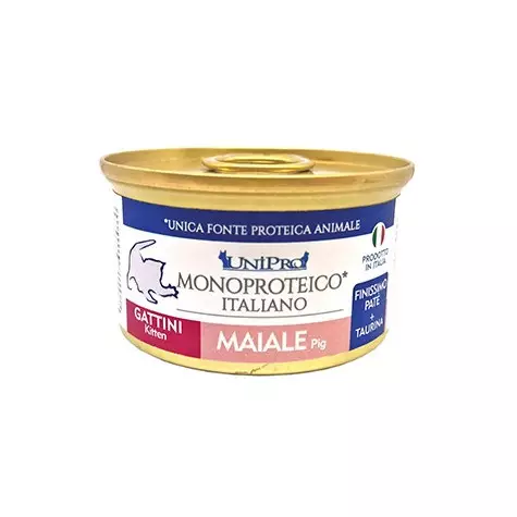 UNIPRO Unicamente Kitten Maiale 85 gr. - 