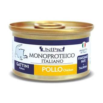 UNIPRO Unicamente Kitten Pollo 85 gr. - 