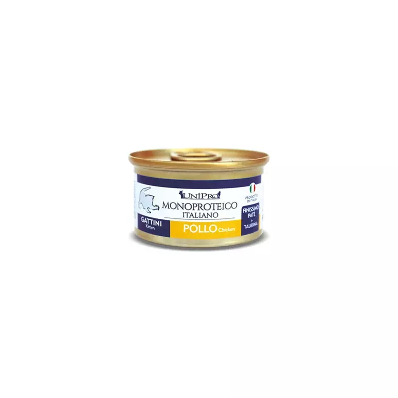 UNIPRO Unicamente Kitten Pollo 85 gr. UNIPRO Unicamente Kitten Pollo 85 gr.