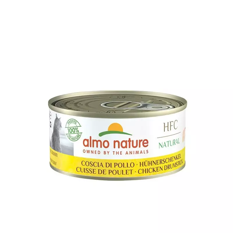 ALMO NATURE HFC Natürliche Hühnerkeule 150 gr. ALMO NATURE HFC Natürliche Hühnerkeule 150 gr.