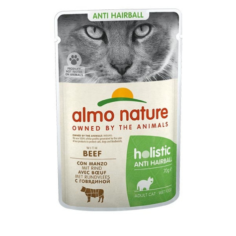 ALMO NATURE Anti Hairball with Beef 70 gr.