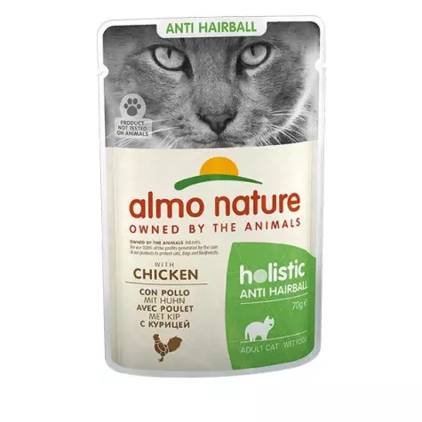 ALMO NATURE Anti-Haarballen mit Huhn 70 gr.