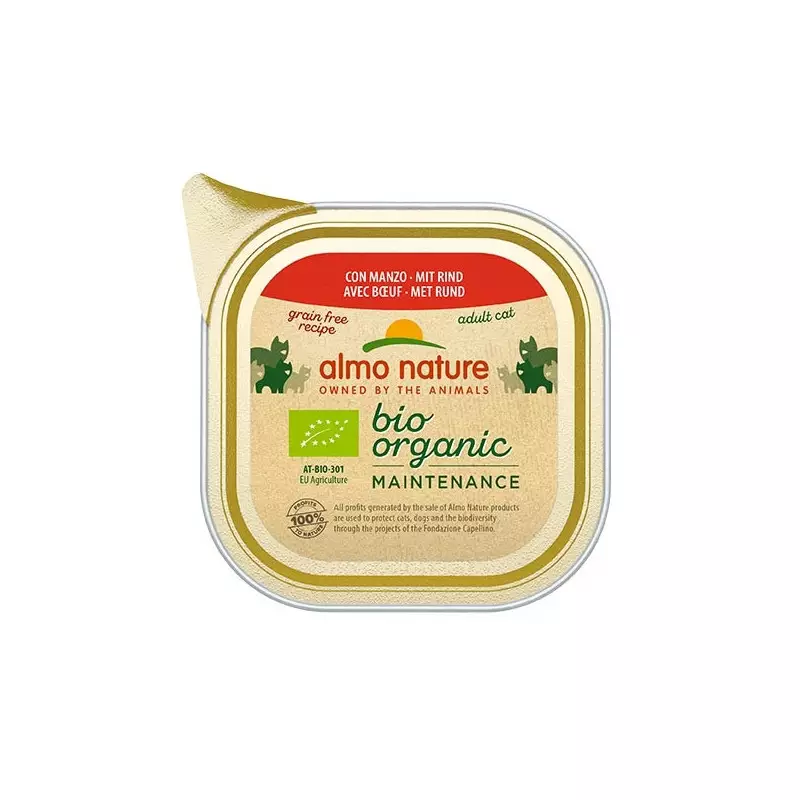 ALMO NATURE BioOrganic Maintenance con Manzo 85 gr.