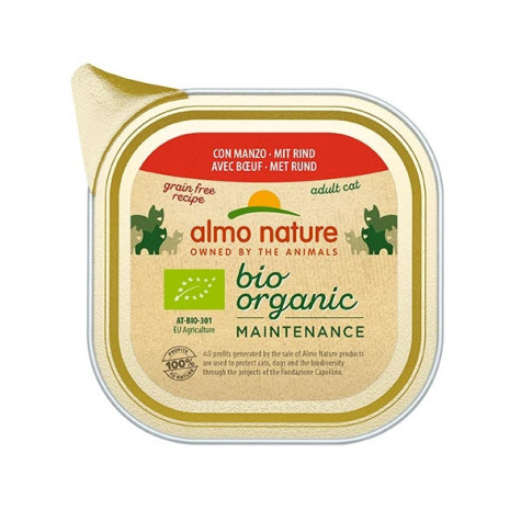 ALMO NATURE BioOrganic Maintenance con Manzo 85 gr. - 