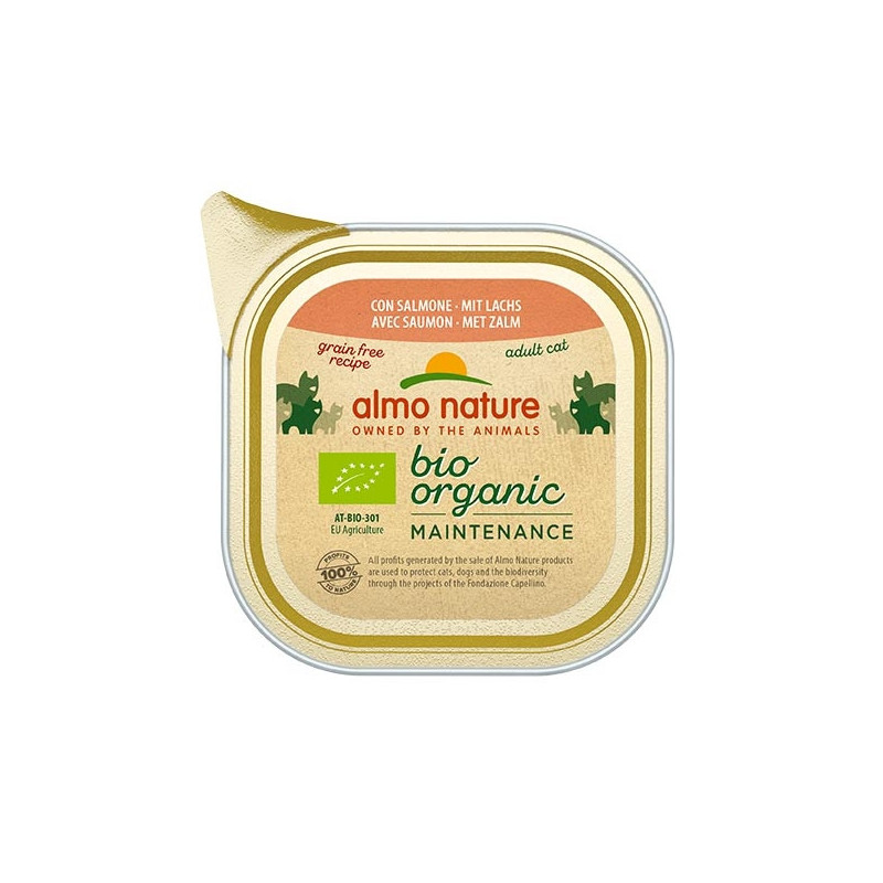 ALMO NATURE BioOrganic Maintenance avec Saumon 85 g.