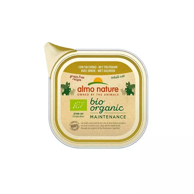 ALMO NATURE NATURE Bioorganische Pflege mit Truthahn 85 gr.