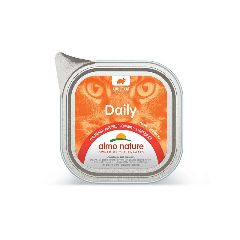 ALMO NATURE Daily Menu with Beef 100 gr.