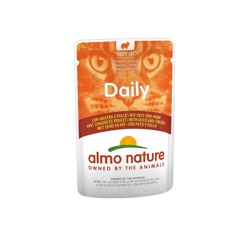 ALMO NATURE Daily Menu with Chicken and Duck 70 gr.
