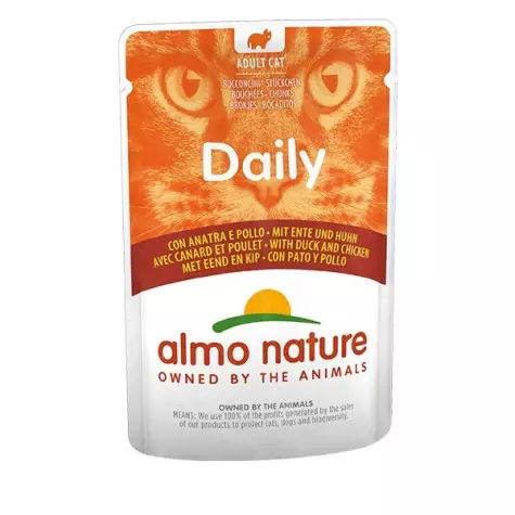 ALMO NATURE Tagesmenü mit Huhn und Ente 70 gr.